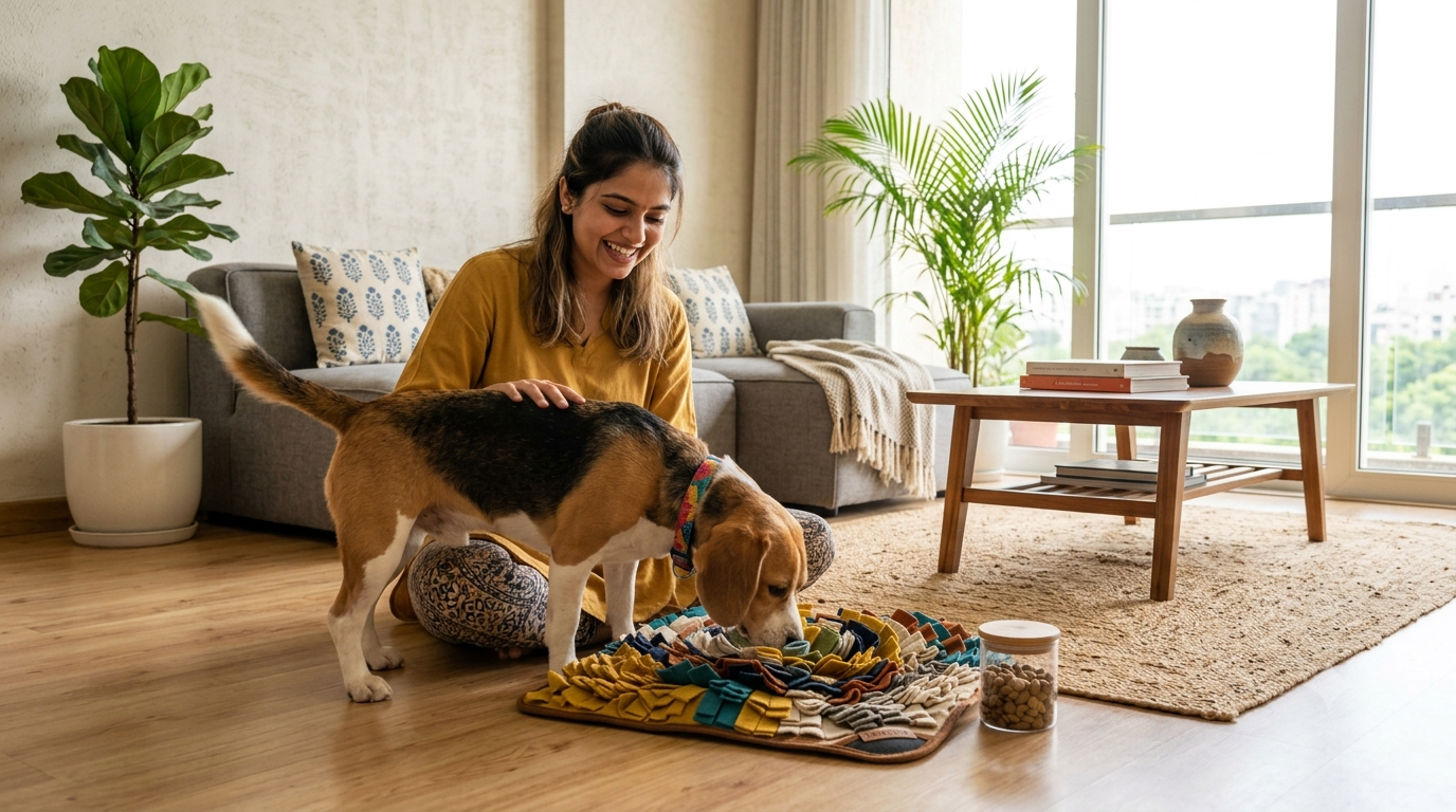 Novapet™ Premium Snuffle Mat | Interactive Slow Feeder & Enrichment Mat for Dogs & Cats
